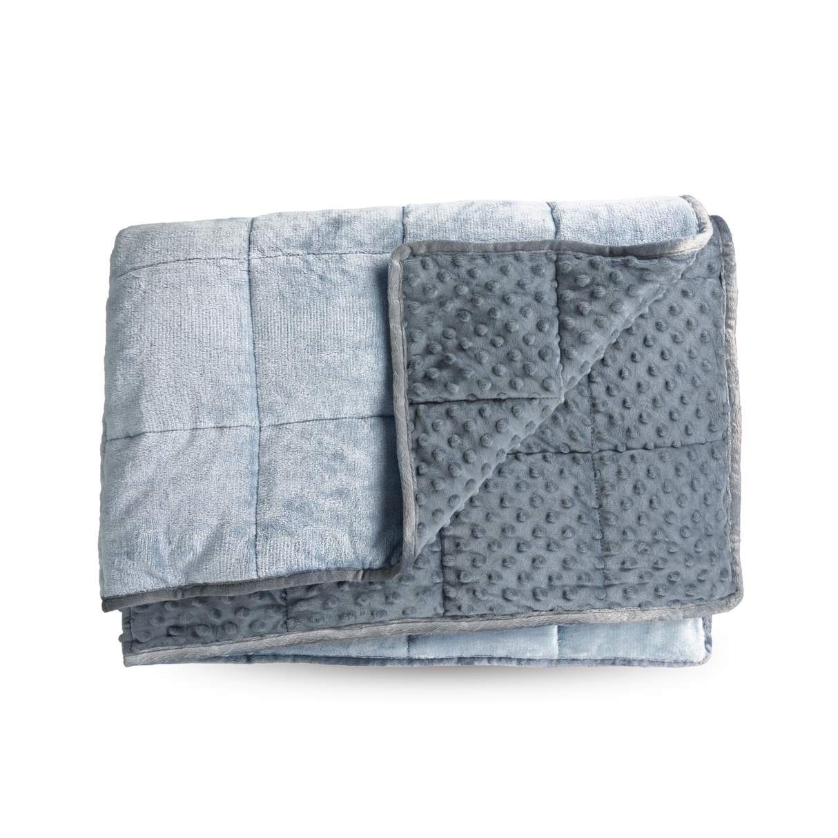 Soft Fleece Weighted 10lb Medium Sensory Blanket for Kids, 65x45” by Bouncyband®