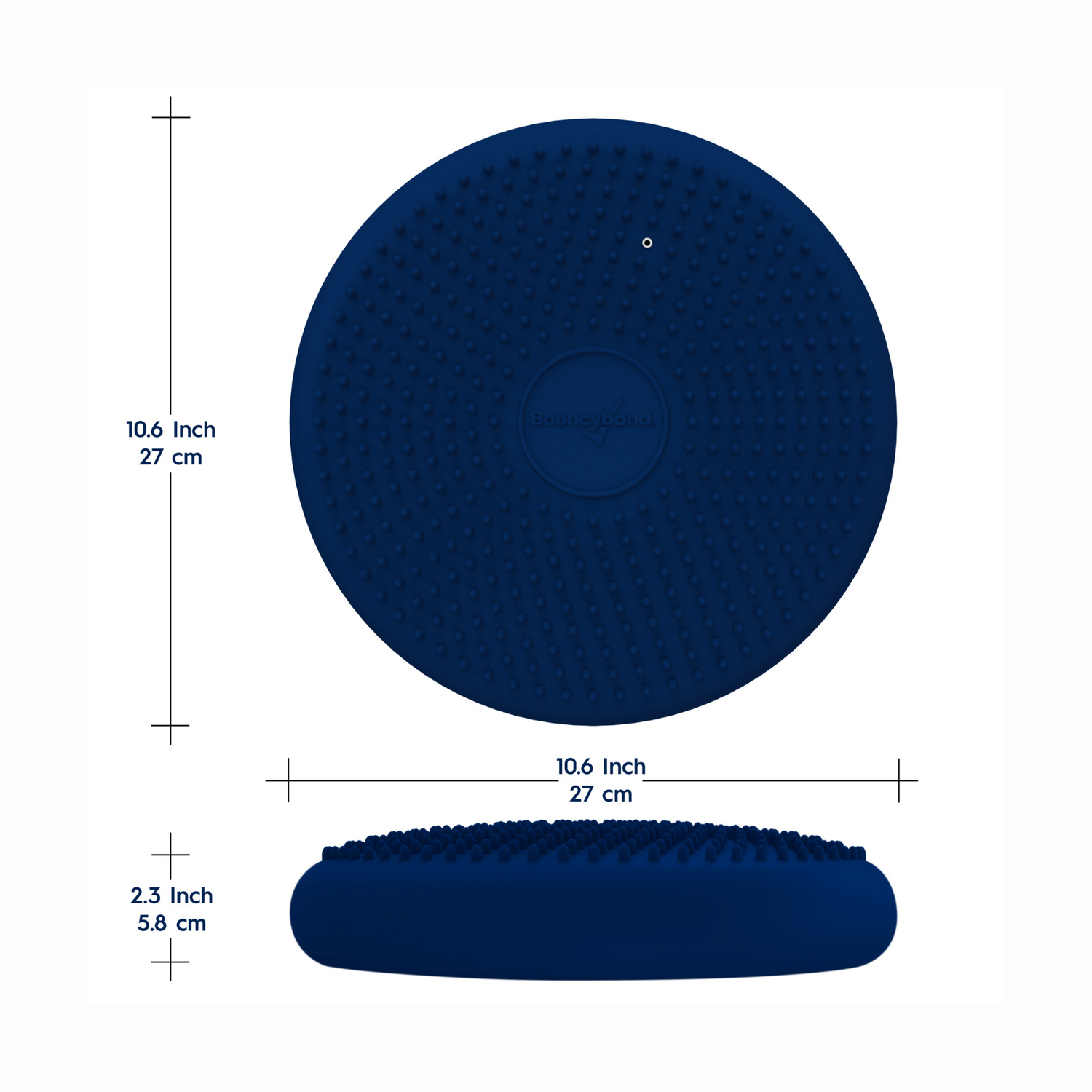 Wiggle Seat Antimicrobial Little Sensory Chair Cushion for Pre-K/Elementary/Middle School Kids by Bouncyband®