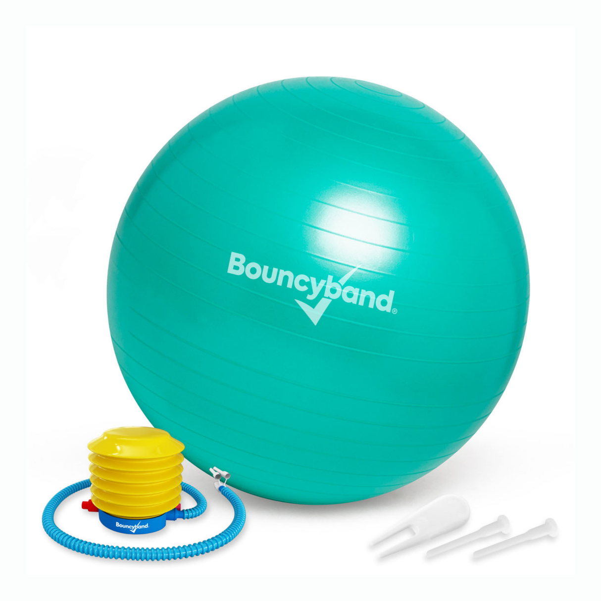 Balance Ball Chair 55cm Non-Rolling for Middle/High School Kids by Bouncyband®