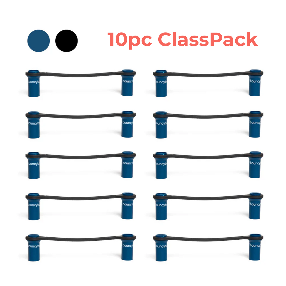 Bouncyband® 10pc ClassPack for Middle/High School Chairs 17–24"