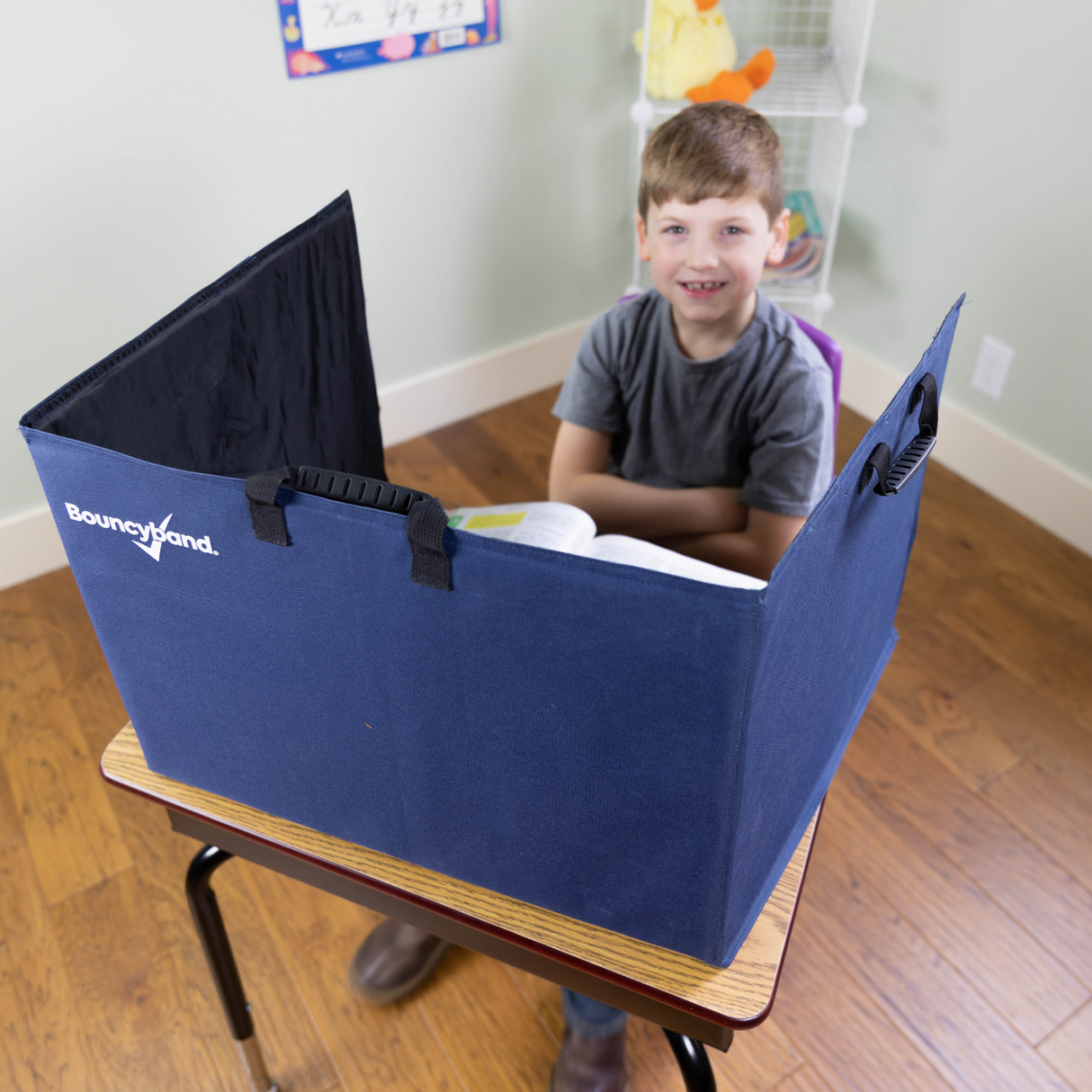 Portable Desktop Privacy Partition by Bouncyband®
