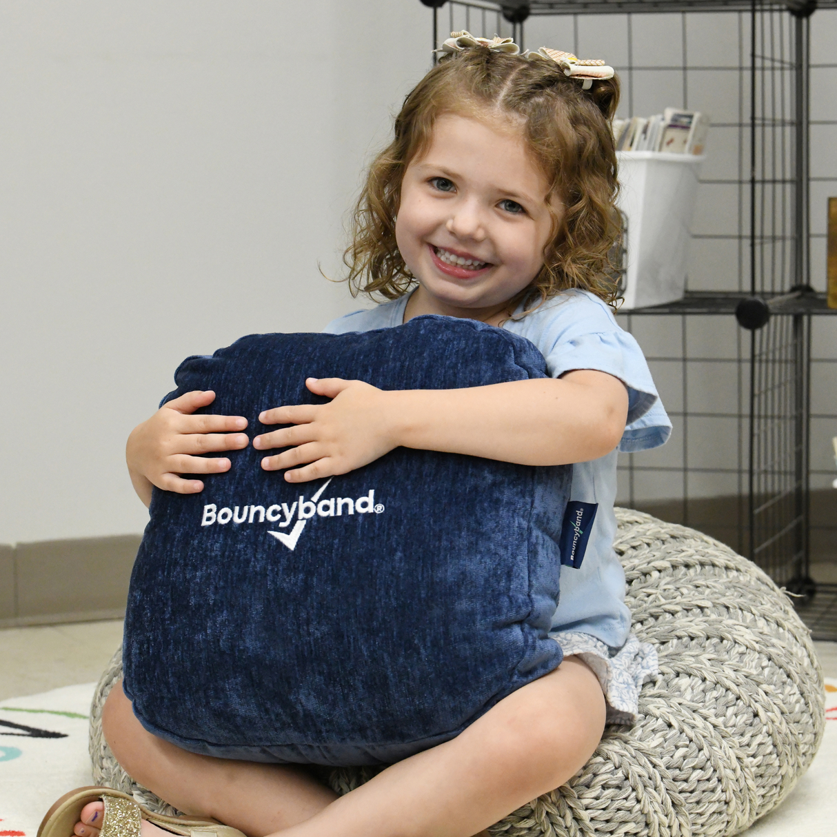 Sensory Weighted Soft Squeeze Pillow by Bouncyband®