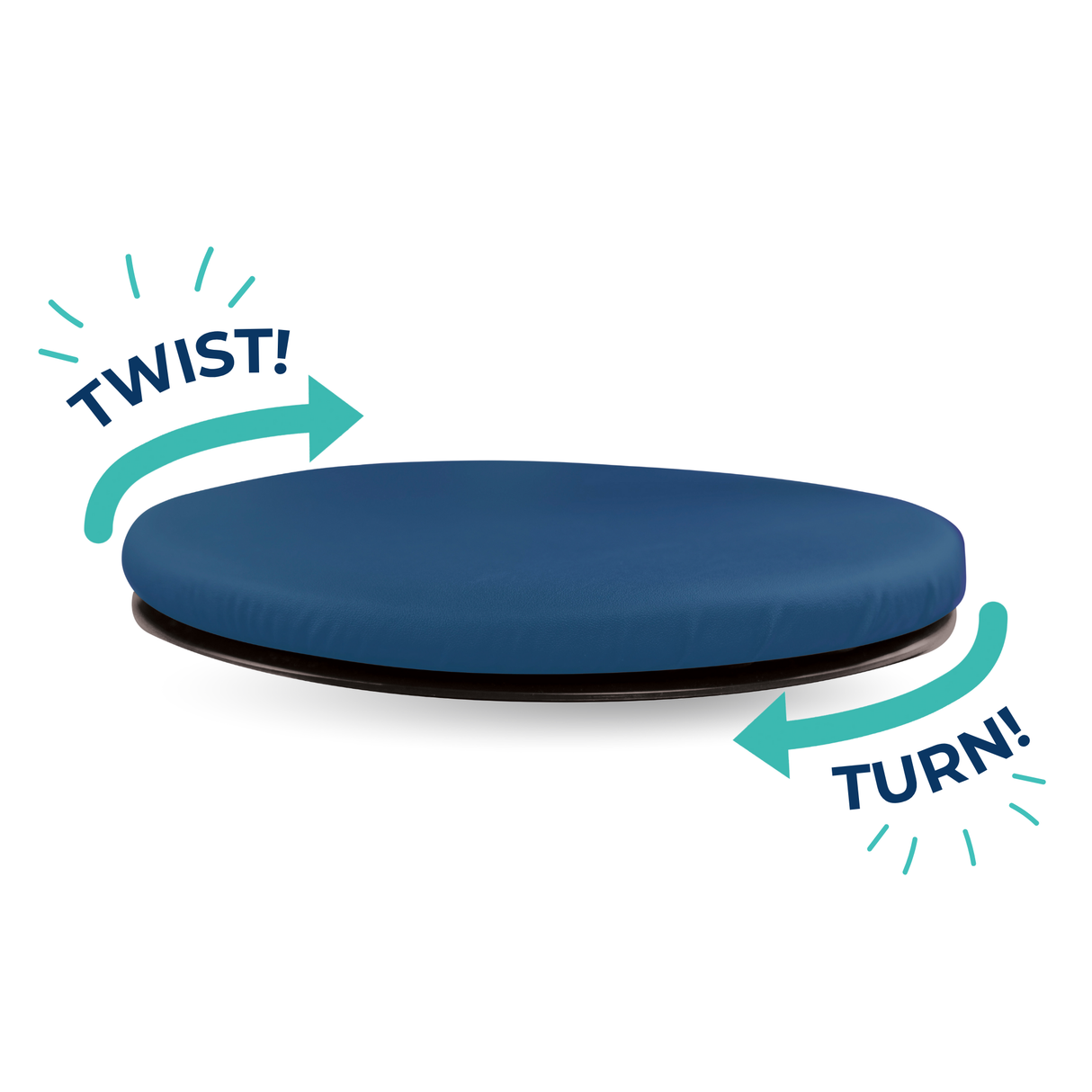 Sit & Twist Active Seat Cushion for Elementary/Middle/High School Kids by Bouncyband®