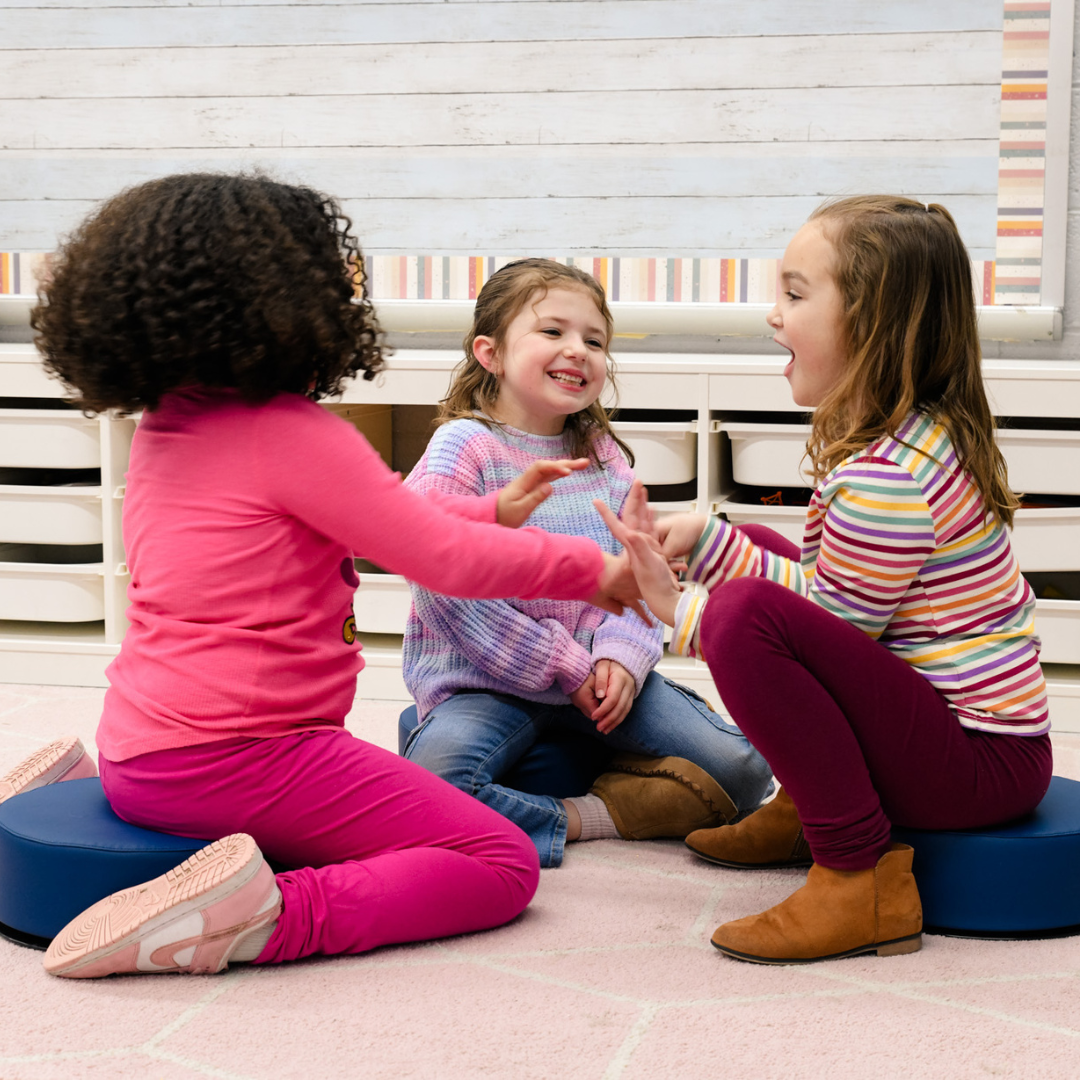Soft-Twisty Floor Seat 4 pc Flexible Seating Pack by Bouncyband®