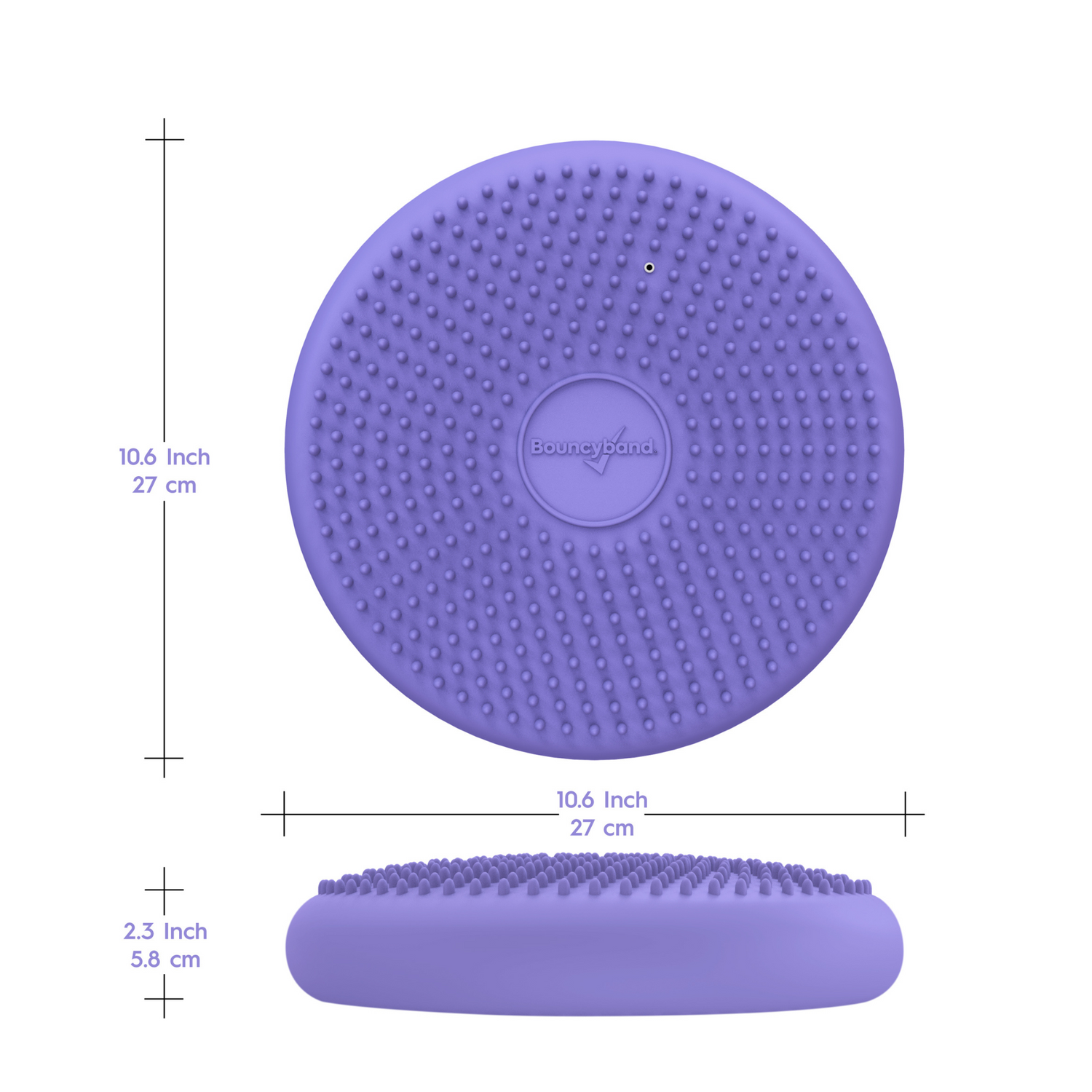 Wiggle Seat Little Sensory Chair Cushion for Pre-K/Elementary School Kids by Bouncyband®