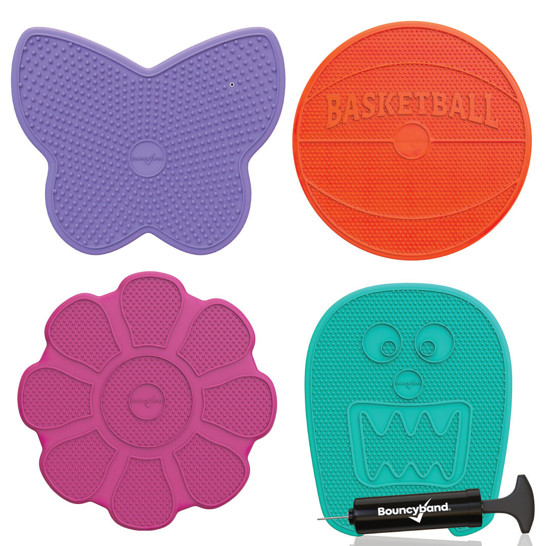 Wiggle Seat Little Fun Shape Sensory Chair Cushion for Elementary/Midd Bouncyband