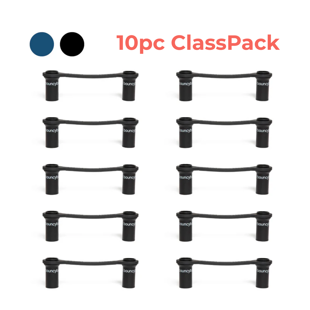Bouncyband® 10pc ClassPack for Elementary School Chairs 13–17"