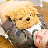 Happy Hugs Weighted Plush Bulldog by Bouncyband®