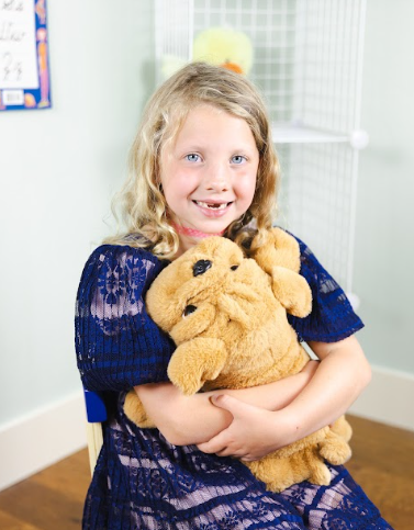 Happy Hugs Weighted Plush Bulldog by Bouncyband