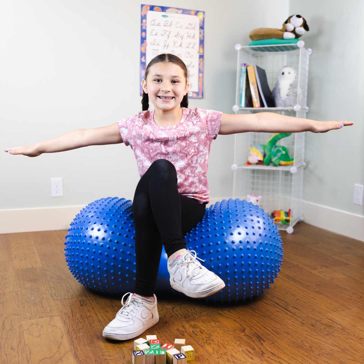 Sensory Peanut Stability Ball by Bouncyband®