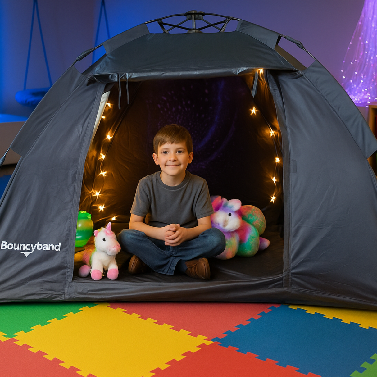 Pop Up Portable Sensory Dark Den by Bouncyband®