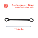 Bouncyband® Authentic Replacement Tension Band for Middle/High School Chairs 17–24"