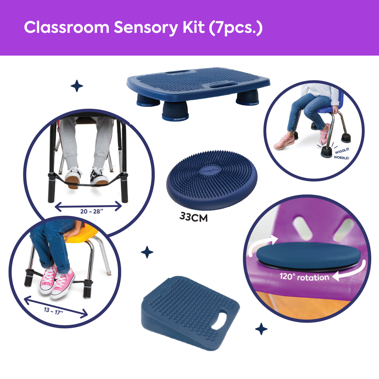 Classroom Sensory Kit by Bouncyband®