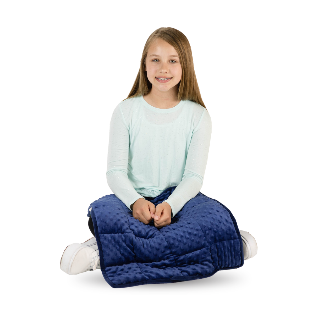 Comfy & Portable Weighted Sensory Lap Pad for Kids by Bouncyband®