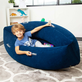 Comfy Hugging Peapod Small 48” for Pre-K/Elementary School Kids by Bouncyband® *Electric Pump Included