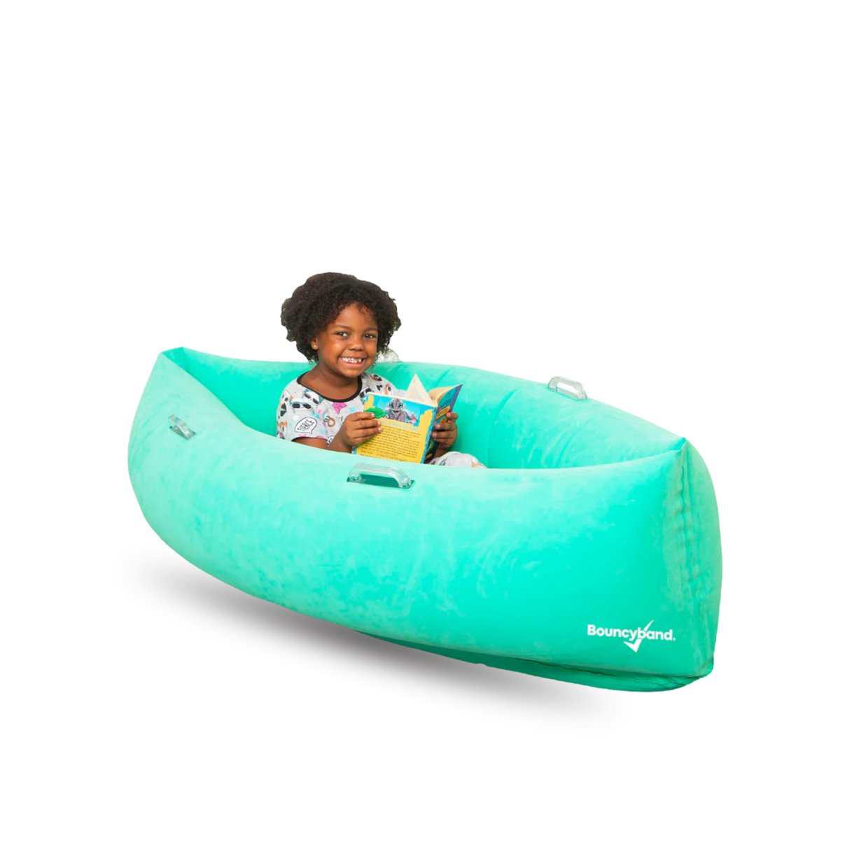 Comfy Hugging Peapod Medium 60" for Elementary/Middle School Kids by Bouncyband® *Electric Pump Included