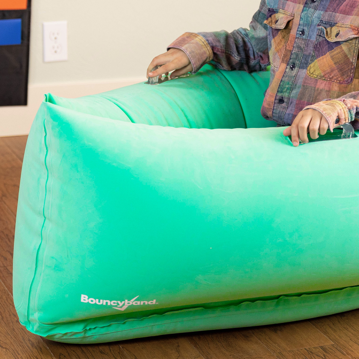 Comfy Hugging Peapod Medium 60" for Elementary/Middle School Kids by Bouncyband® *Electric Pump Included