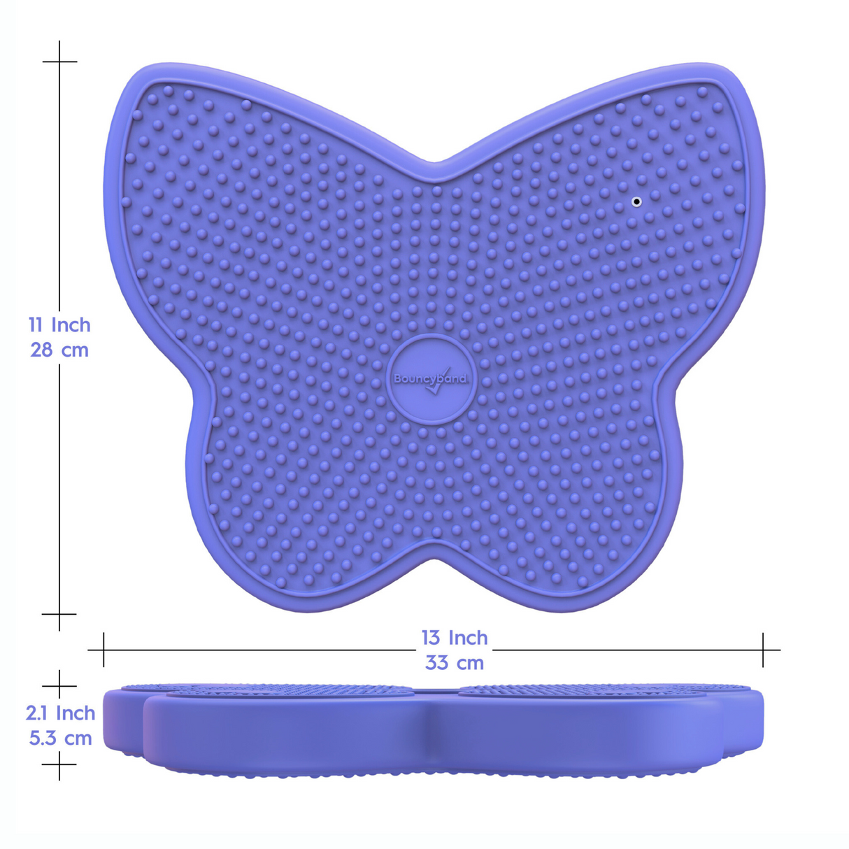 Wiggle Seat Little Fun Shape Sensory Chair Cushion for Elementary/Middle School Kids by Bouncyband®