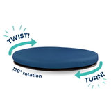 Sit & Twist Active Seat Cushion for Elementary/Middle/High School Kids by Bouncyband®