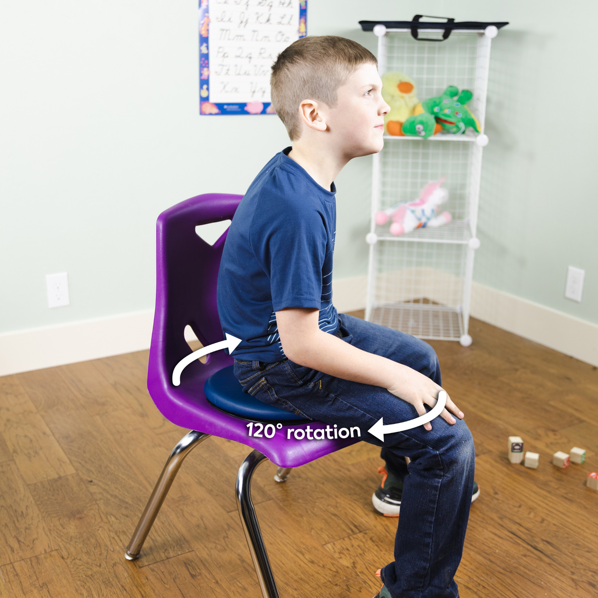 Sit Twist Active Seat Cushion for Elementary/Middle/High School