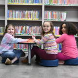 Soft-Twisty Floor Seat 4 pc Flexible Seating Pack by Bouncyband®