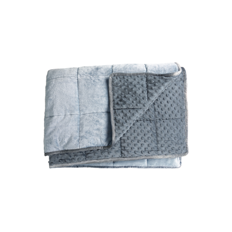 Sensory Weighted Dual Texture Shoulder Wrap for Kids, 40x12" by Bouncyband®