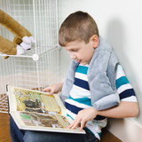 Sensory Weighted Dual Texture Shoulder Wrap for Kids, 40x12" by Bouncyband®