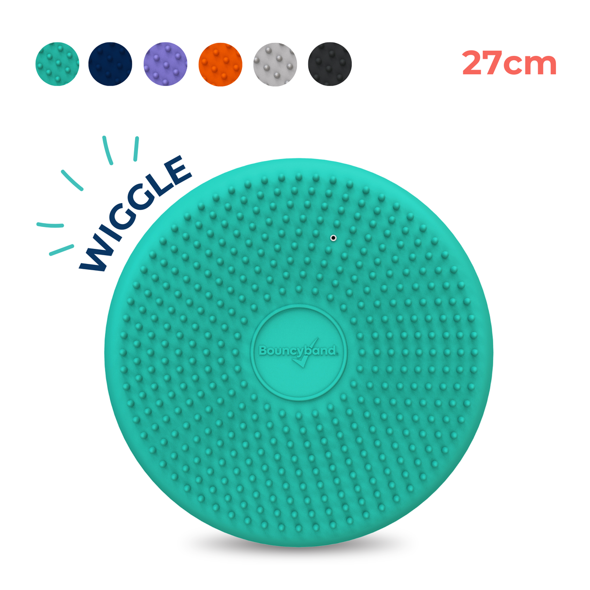 Wiggle Seat Little Sensory Chair Cushion for Pre-K/Elementary School Kids by Bouncyband®