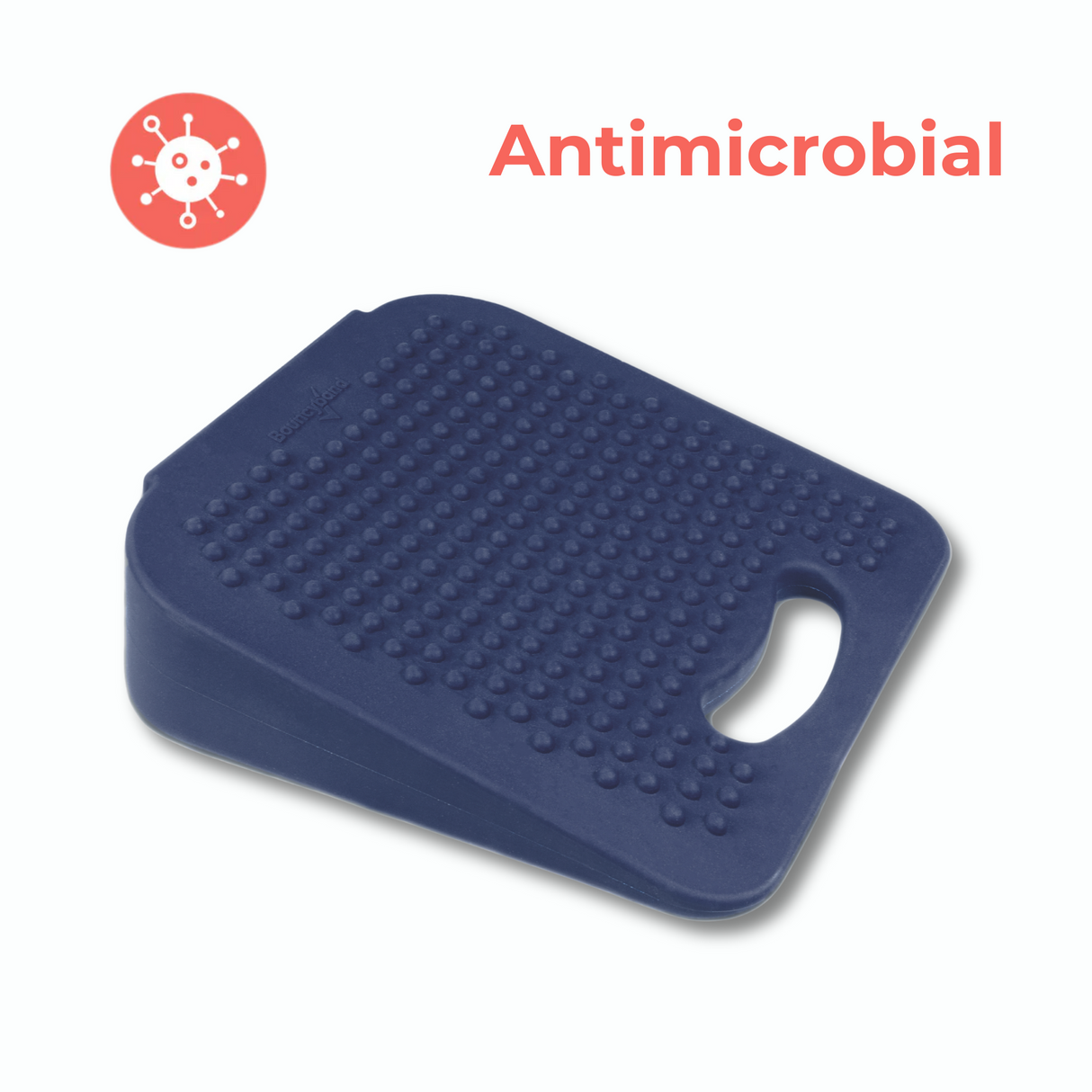Wiggle Seat Antimicrobial Wedge Sensory Cushion for Pre-K/Elementary/Middle School Kids by Bouncyband®