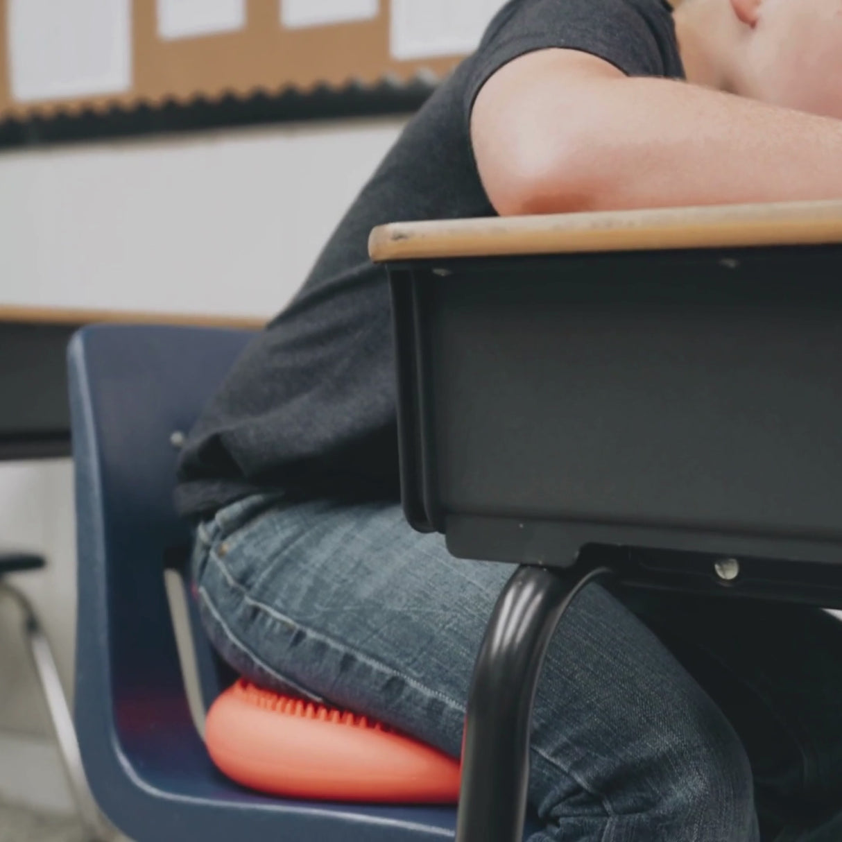 Wiggle Seat Little Sensory Chair Cushion for Pre-K/Elementary School Kids by Bouncyband®