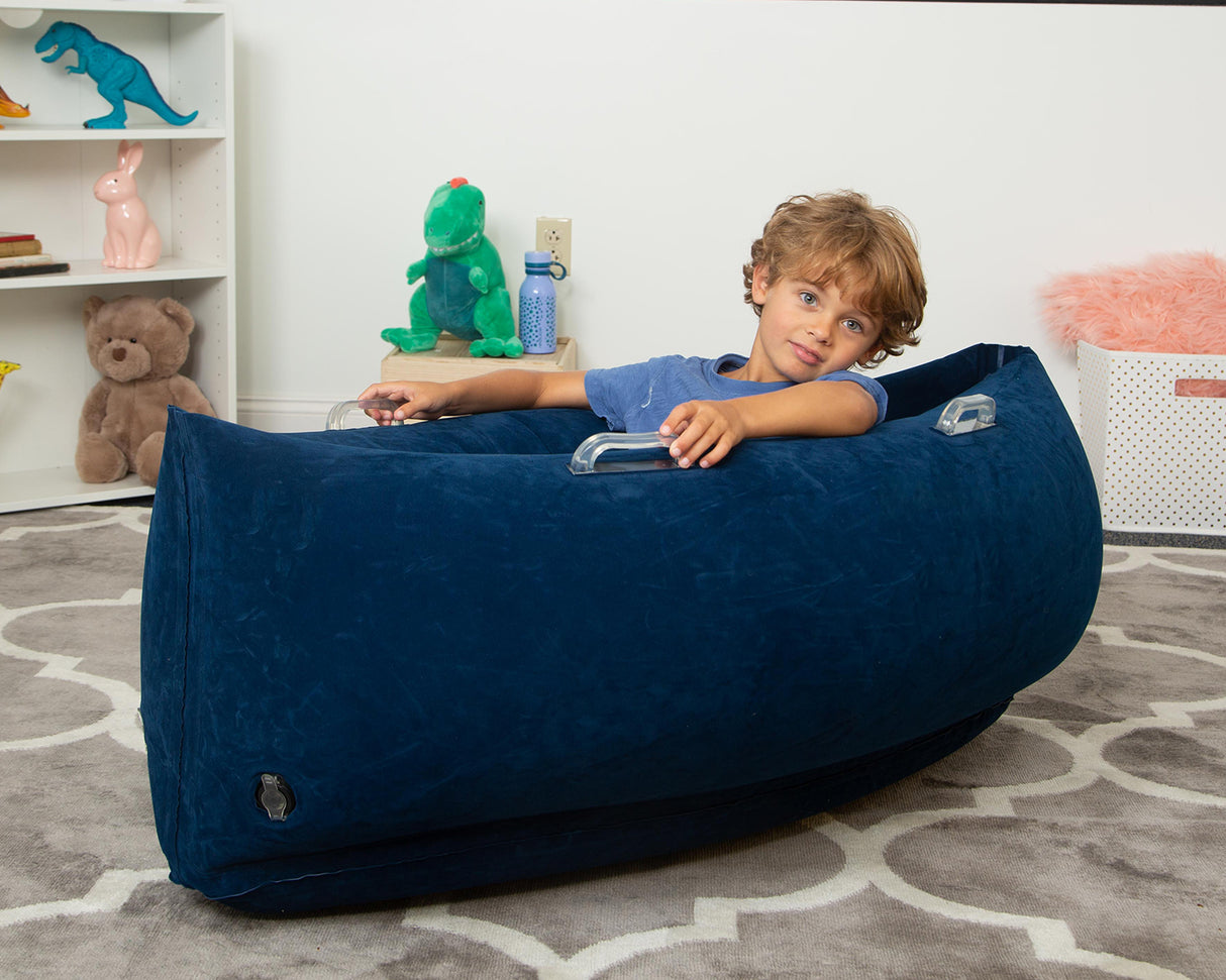 Comfy Hugging Peapod Small 48” for Pre-K/Elementary School Kids by Bouncyband® *Electric Pump Included