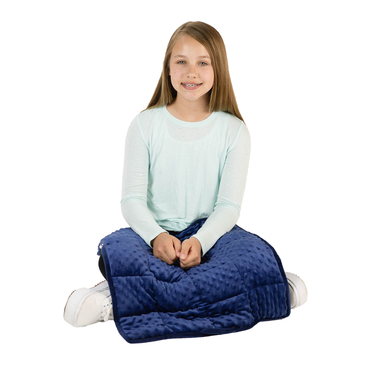 Comfy & Portable Weighted Sensory Lap Pad for Kids by Bouncyband®