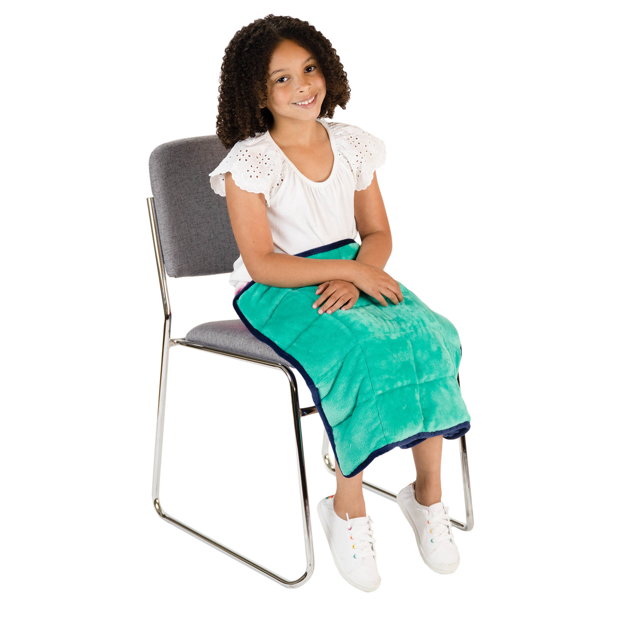 Comfy & Portable Weighted Sensory Lap Pad for Kids by Bouncyband®