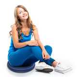 Wiggle Seat Antimicrobial Big Sensory Chair Cushion for Elementary/Middle/High School Kids by Bouncyband®