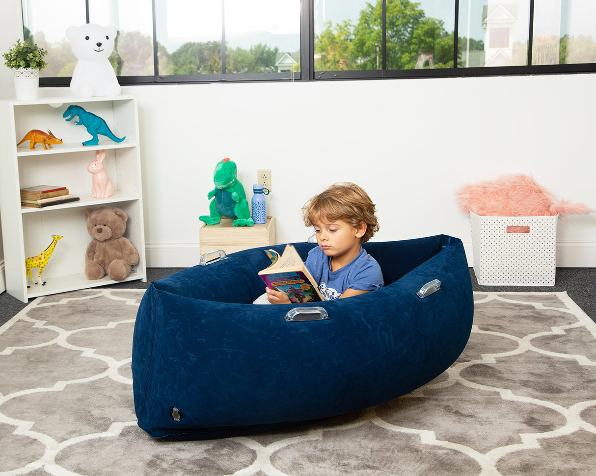 Comfy Hugging Peapod Small 48” for Pre-K/Elementary School Kids by Bouncyband® *Electric Pump Included