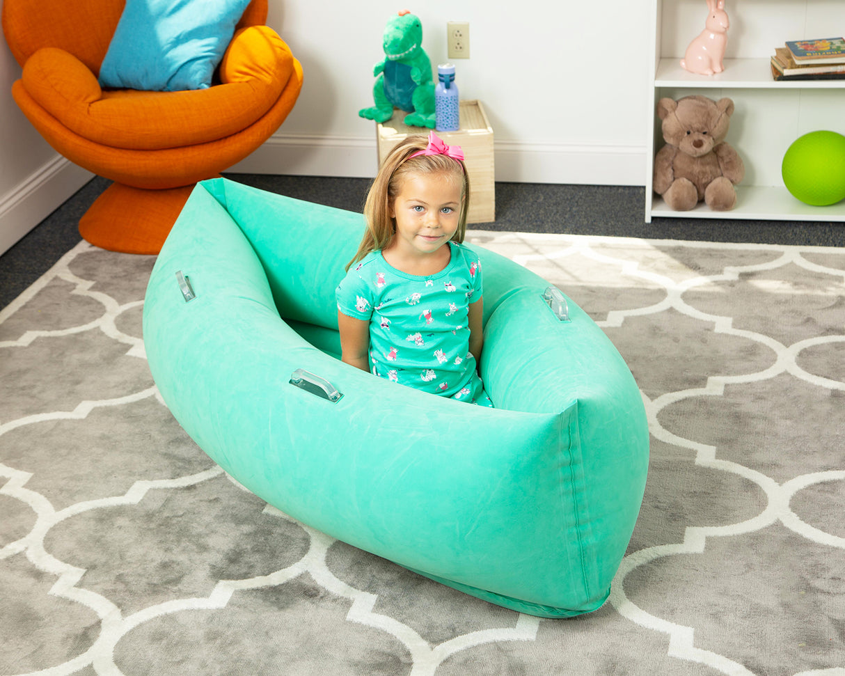 Comfy Hugging Peapod Small 48” for Pre-K/Elementary School Kids by Bouncyband® *Electric Pump Included