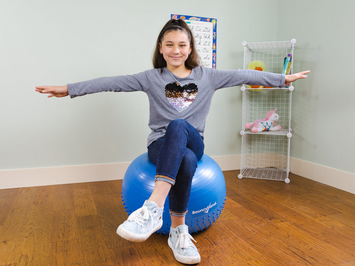 Inflatable Sensory Roller Ball for Kids by Bouncyband®