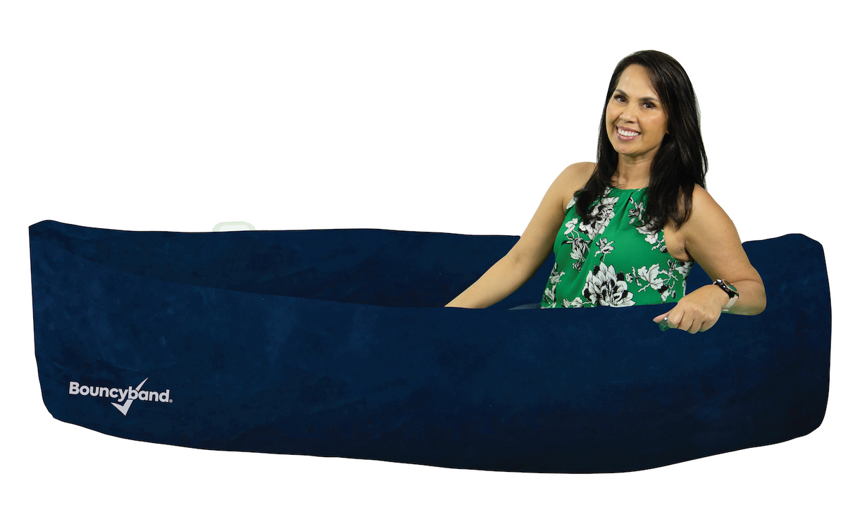 Comfy Hugging Peapod Large 80" for 2-3 Kids by Bouncyband® *Electric Pump Included