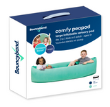 Comfy Hugging Peapod Large 80" for 2-3 Kids by Bouncyband® *Electric Pump Included