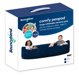 Comfy Hugging Peapod Large 80" for 2-3 Kids by Bouncyband® *Electric Pump Included