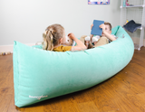 Comfy Hugging Peapod Large 80" for 2-3 Kids by Bouncyband® *Electric Pump Included