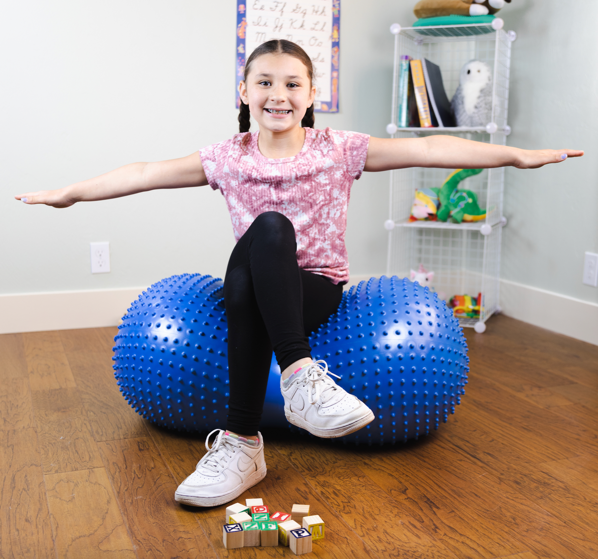 Sensory Peanut Stability Ball by Bouncyband®