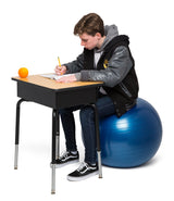 Balance Ball Chair 65cm Non-Rolling for High School Kids by Bouncyband®