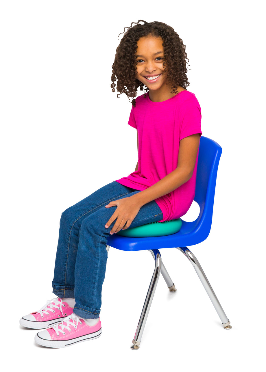 Wiggle Seat Antimicrobial Wedge Sensory Cushion for Pre-K/Elementary/Middle  School Kids by Bouncyband®