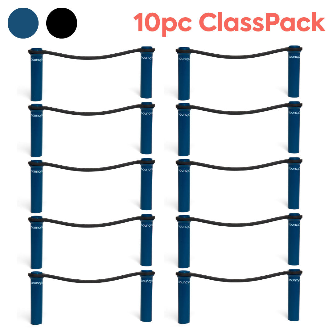 Bouncyband® 10pc ClassPack for School Desks 20" - 28"